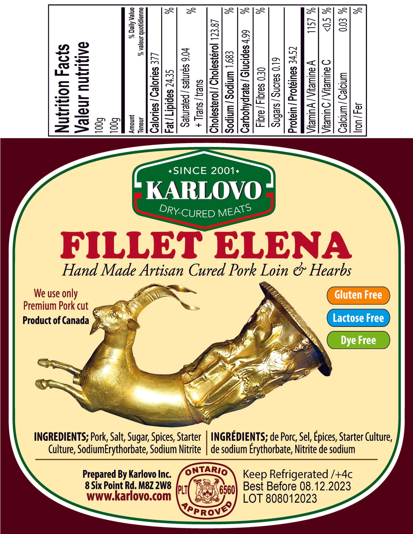 Fillet Elena