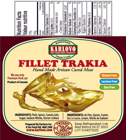 FILLET TRAKIYA